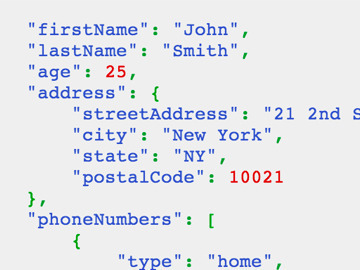 make a flat file database with json javascript